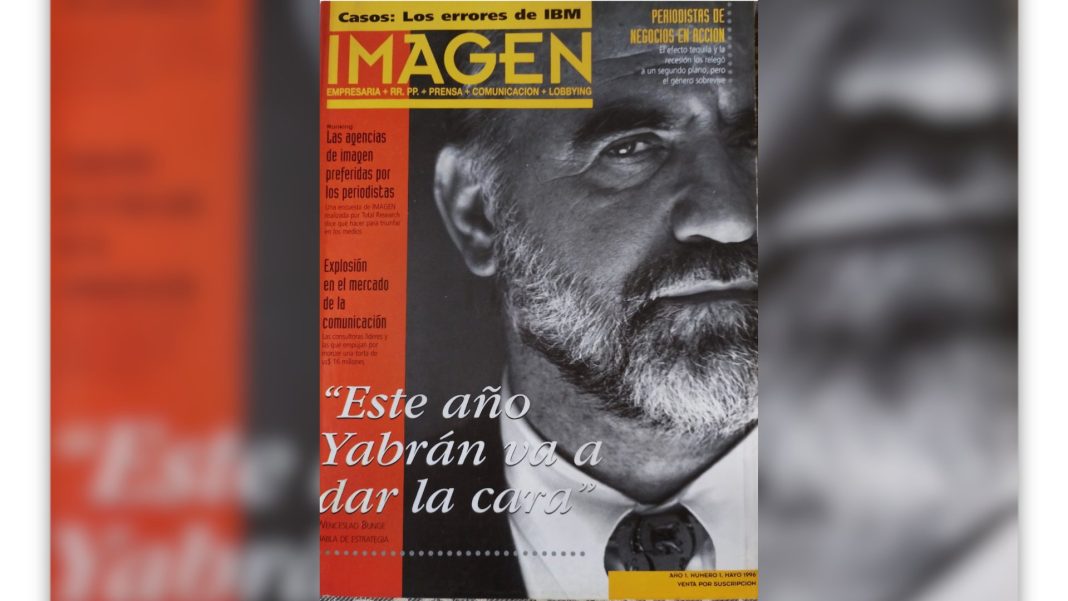 Portada Revista Imágen Nro 1 - Yabrán